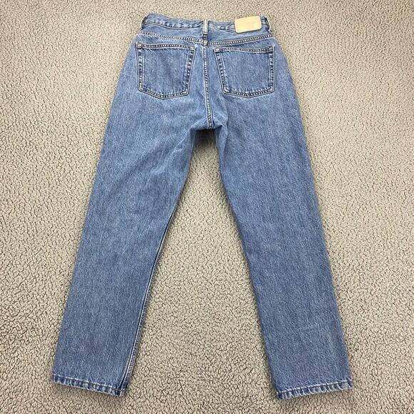 Everlane Women's The 90's Checky Straight Fit Cropped Jeans   |  Size:  25 - Picture 4 of 14